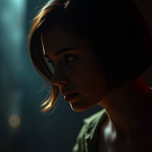 Short Film Still: A dramatic scene from 'The Last Stand' showcasing intense emotion.